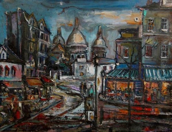 La Place Du Tertre A Montmartre - view 1