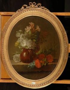 Fleurs Sur Un Entablement