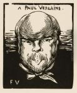 A Paul Verlaine. - A Schumann by Felix Edouard Vallotton