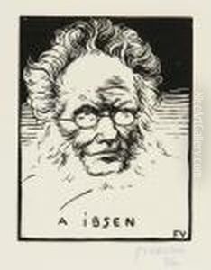 A Ibsen. - A Edgar Poe. - A Stendhal by Felix Edouard Vallotton