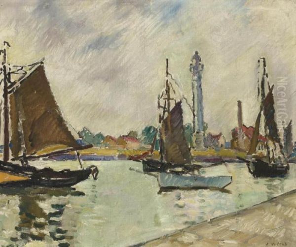 Les Voiliers A Ouistreham - view 1