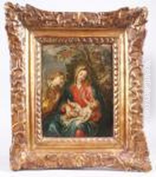 Vierge A L'enfant Avec Sainte Catherine - view 1