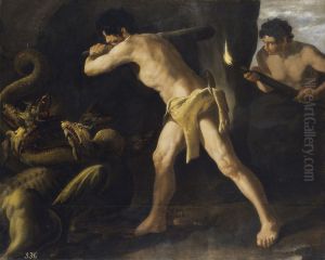 Hercules Fighting with the Lernaean Hydra, c.1634