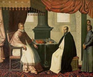 St. Bruno (1030-1101) and Pope Urban II (c.1035-99) 1630-35
