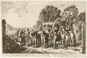 Die Vier Elemente by Jan Jansz. Van De Velde
