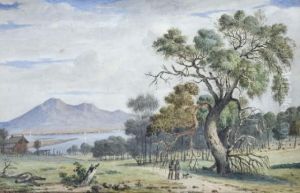 Point Henry Looking Towards The You Yangs by Henricus Leonardus Van Den Houten