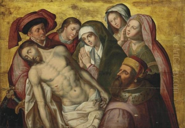 The Lamentation With Mary Magdalene, Saint John The Evangelist - view 1