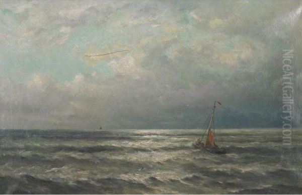 Fishing Boat At Scheveningen - view 1