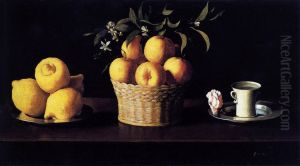 Still-life with Lemons, Oranges and Rose 1633