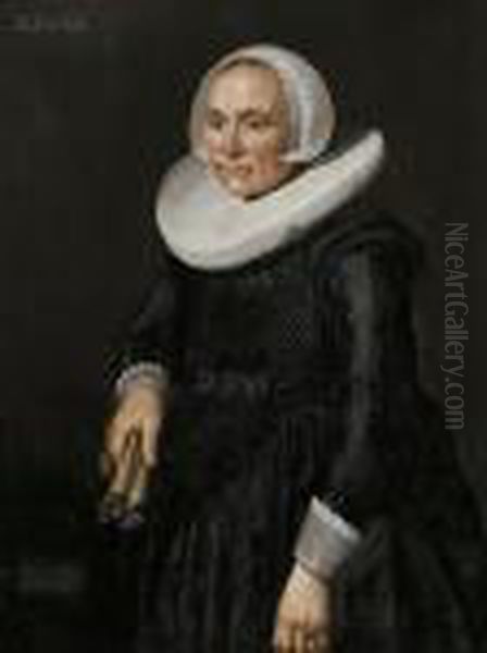 Portrait Of A Woman In A White Ruff - view 1