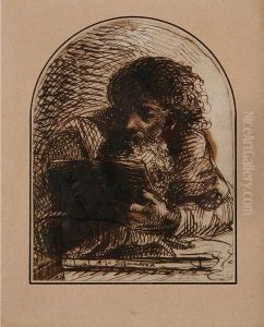 Portret Van Een Bebaarde Man by Abrham Van Diepenbeck