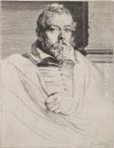 Francois Franck Ou Francken Le Jeune by Sir Anthony Van Dyck