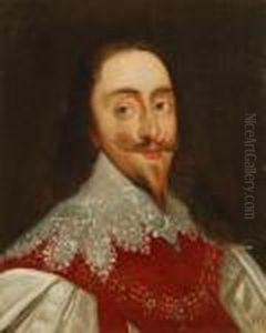 Portrait Of King Charles I by Sir Anthony Van Dyck