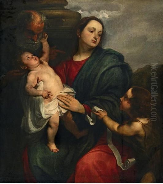 Heilige Familie Mit Dem Johannesknaben - view 1
