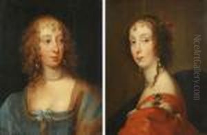 Portret Van Een Edeldame by Sir Anthony Van Dyck