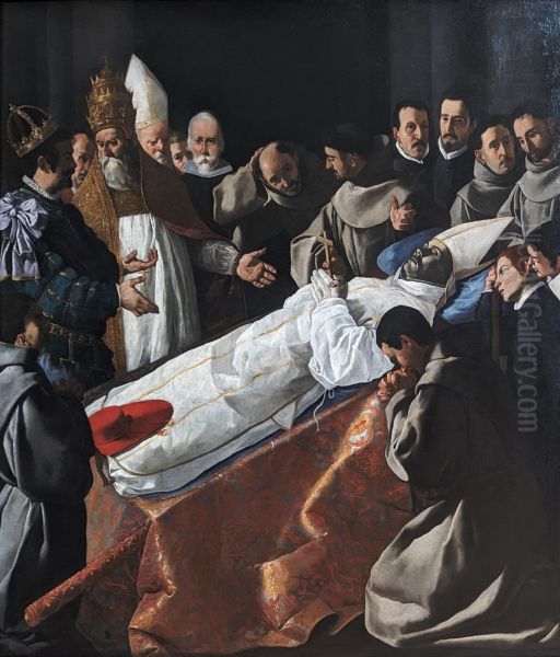 The Lying-in-State of St. Bonaventura 1629 - view 1