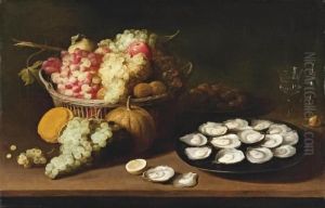 Oysters On A Pewter Platter