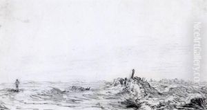 Duinlandschap In Rijnland by Jan van Goyen