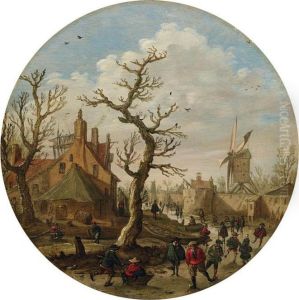 Winterlandschaft by Jan van Goyen