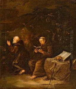 The Temptation Of Saint Anthony by Egbert Jaspersz. van, the Elder Heemskerck