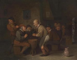 A Rustic Tavern Scene by Egbert Jaspersz. van, the Elder Heemskerck