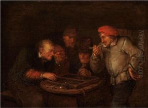 Bauern Beim Brettspiel