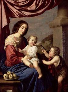 Madonna and Child with the Infant St. John, c.1658