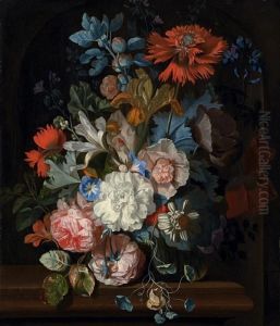 Blumenstillleben by Jan Van Huysum