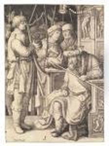 David Vor Saul, Die Harfe Spielend David Vor Saul, Die Harfe Spielend
