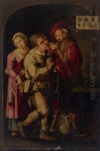 Der Zahnarzt by Lucas Van Leyden