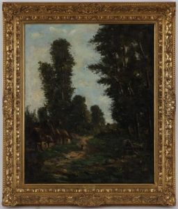 Paysage De Campagne by Emile Van Marcke De Lumman