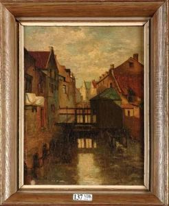 La Senne A Bruxelles by Jean Baptiste van Moer