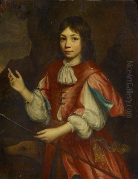 Portrait Of A Young Nobleman Dressed As A Follower Of Diana - view 1