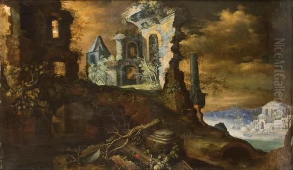Paesaggio Con Rovine Romane - view 1