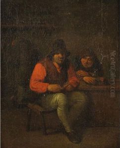 Scena D'osteria by Adriaen Jansz. Van Ostade