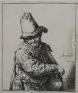 The Organ-grinder by Adriaen Jansz. Van Ostade