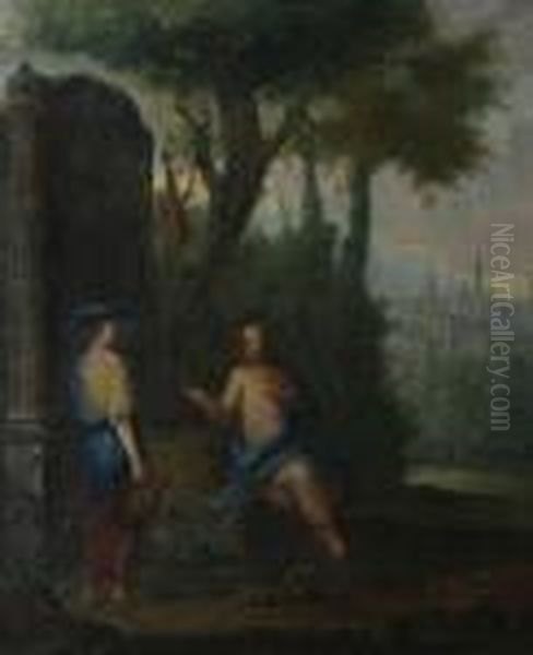 Christus Met De Samaritaanse Vrouw - view 1