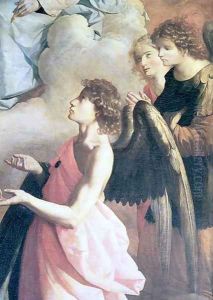 Angels: Detail from The Apotheosis of St. Jerome
