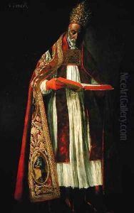 St. Gregory the Great (c.540-604) by Francisco De Zurbaran