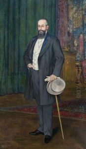 Portrait De Monsieur Georges Nagelmackers by Theo van Rysselberghe