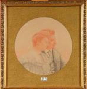 Portrait D'un Couple by Theo van Rysselberghe