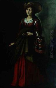 St. Marina by Francisco De Zurbaran
