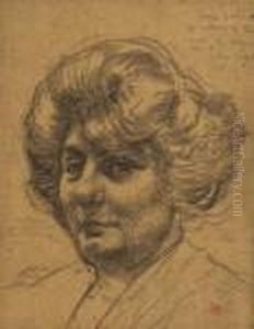 The Artist's Mother by Theo van Rysselberghe