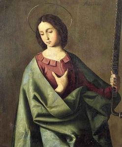 St. Euphemia by Francisco De Zurbaran