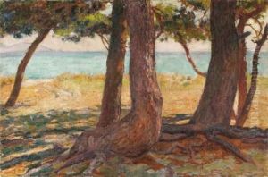 Paysage by Theo van Rysselberghe