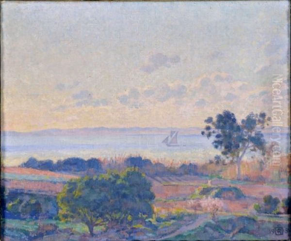 La Rade De Bormes, Au Soleil Levant. - view 1