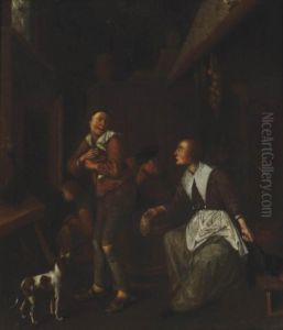 Peasants In An Interior