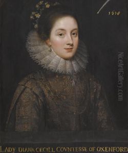 Portrait Of Lady Diana Cecil