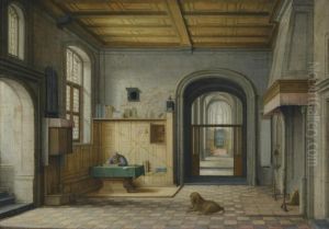 Saint Jerome In His Study by Hendrick van, the Younger Steenwyck