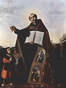 St. Romanus and St. Barulas of Antioch by Francisco De Zurbaran